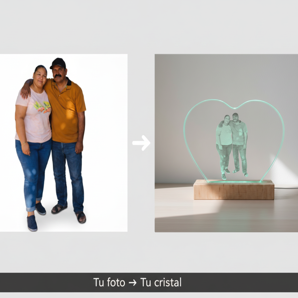 Corazón de Cristal M