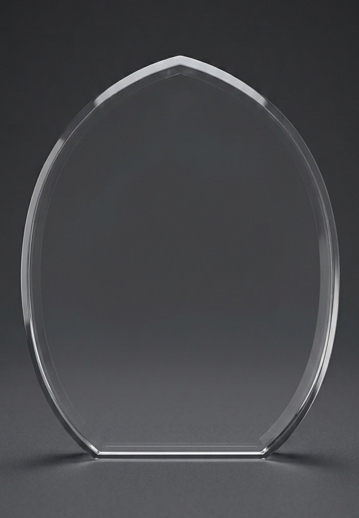 Cristal K9 Gota de Agua Plano
