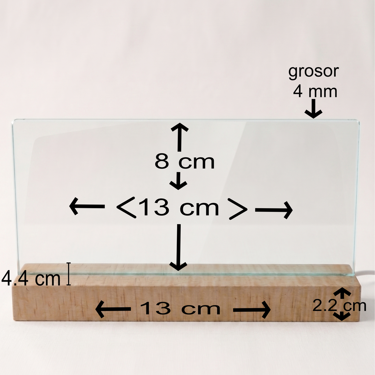 Cristal Rectangular M